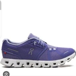 On Cloud 5 Womens Purple Running Sneakers Size 10